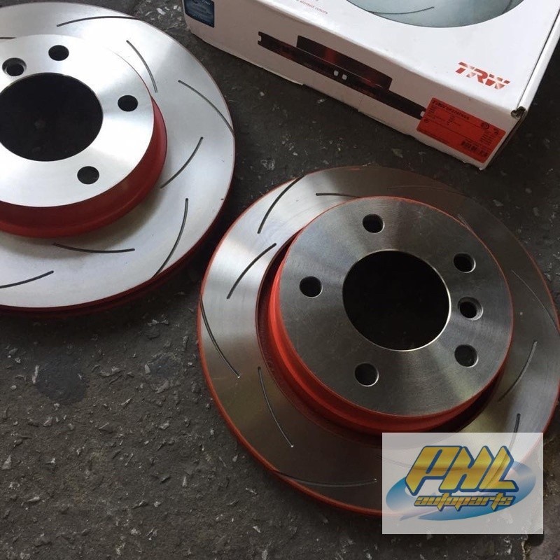 จานเบรค TRW xps toyota vios altis fortuner commuter camry revo สั่งหยุดได้ทุกความแรง!! -ระบายความร้อ