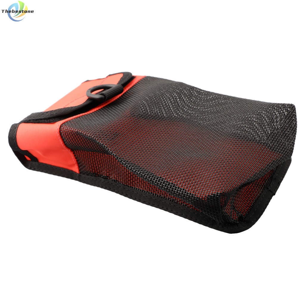 <Thebest> Scuba Diving SMB Storage Bag ทุ่นดําน้ํา Safety Marker Buoy Mesh Carry Pouch