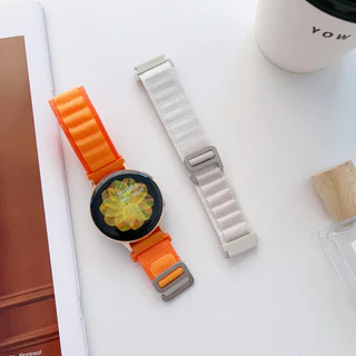 20 มม. 22 มม. สายรัดไนลอน Alpine Loop for Samsung Galaxy Watch FE 7 6 5 4 40 44 มม. /Huawei/Amazfit/Garmin/Xiaomi วงกีฬา