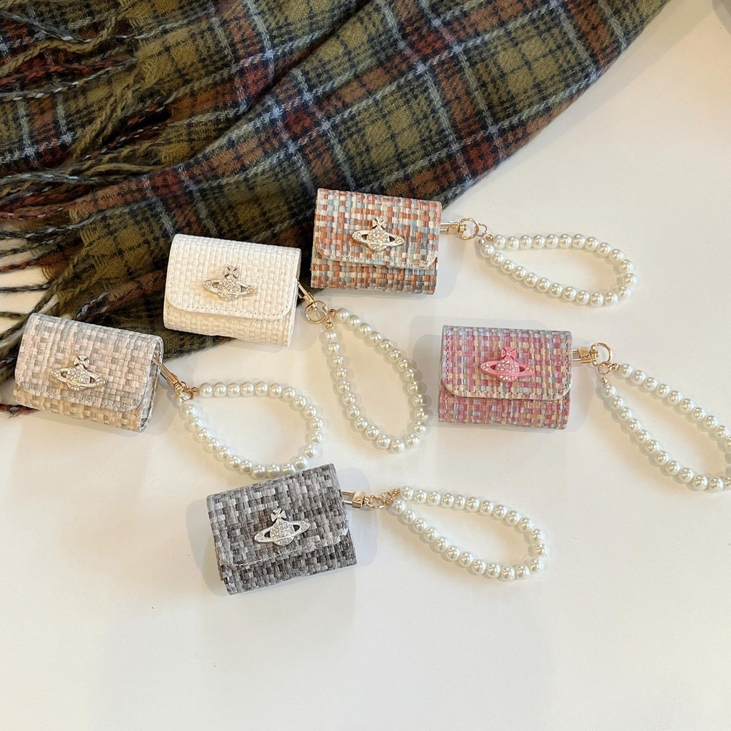 Crown Planet 3D Flip หูฟังสําหรับ SONY WF-1000XM5/XM4 ใหม่อินเทรนด์กระเป๋าถือนุ่มป้องกันกรณี