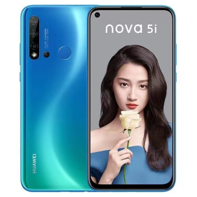 โทรศัพท์มือสอง Huawei Phone Nova 5i รองรับ 4G เต็มรูปแบบ ระบบ Hongmeng