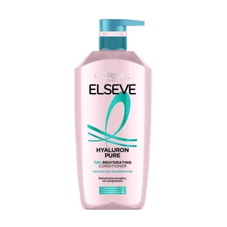 L'Oreal Paris ลอรีอัล ปารีส เอลแซฟ คอนดิชั่นเนอร์ ไฮยาลูรอน เพียว 72เอช รีไฮเดรติ้ง 375 มล.