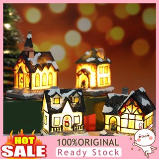 [B_398] แม่พิมพ์เรซิ่น LED รูปบ้าน ขนาดเล็ก สําหรับตกแต่งบ้าน คริสต์มาส