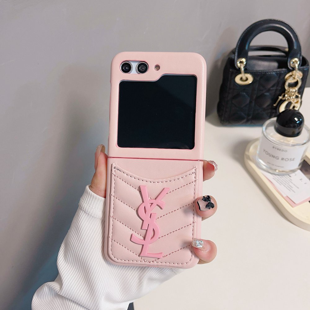 เคสป้องกันโทรศัพท์มือถือ ลายโลโก้แกะ แฮนด์เมด สําหรับ Samsung Galaxy Z Flip 3 4 5