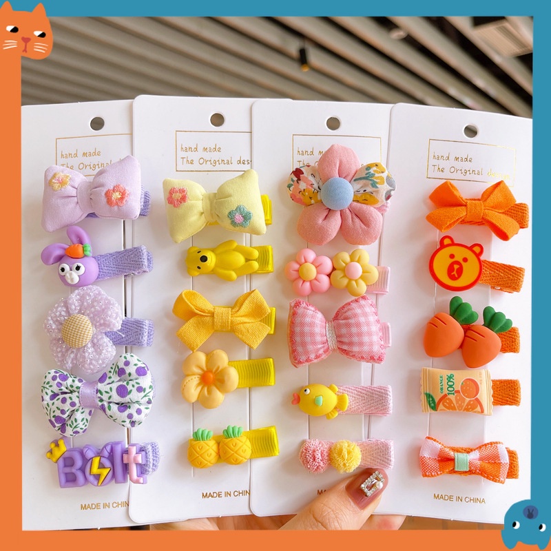 8 รูปแบบใหม่สัตว์เลี้ยงอุปกรณ์ผมชุดดอกไม้กิ๊บน่ารักสัตว์เลี้ยงไม่ฉมวกกิ๊บ5ชิ้นชุดสุนัขกิ๊บ