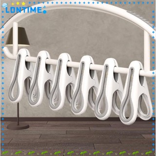 Lontime คลิปหนีบเสื้อผ้า กันลม อเนกประสงค์ สีเทา สําหรับเสื้อผ้า 12 ชิ้น