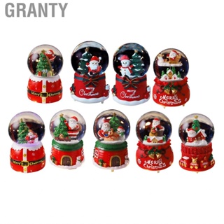 Granty Christmas Music Box Decoration  Wide Applications Beautiful Musical Decor for Home Shop Children
