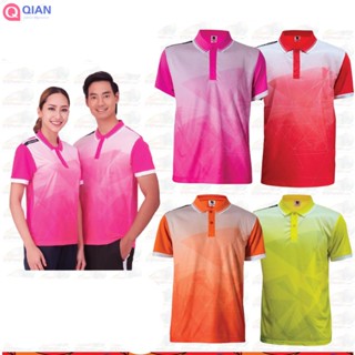 2023 sport(บีซีเอส สปอร์ต)เสื้อกีฬา เสื้อพิมพ์ลายคอโปโล เสื้อโปโลกีฬา รหัส J9006 ชุดสีที่ 1 มี 4 สี ขนาด