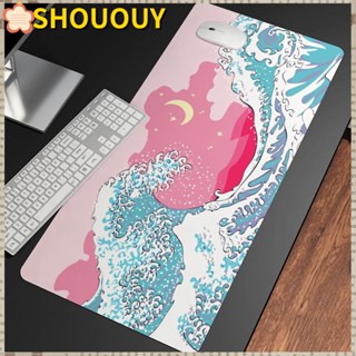 Shououy แผ่นรองเมาส์ คีย์บอร์ดเล่นเกม ขนาดใหญ่พิเศษ 900x400 มม. สําหรับบ้าน สํานักงาน