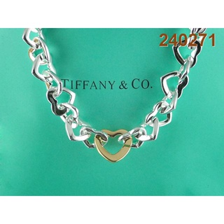 Tiffany&amp;co สร้อยคอเงิน 925 หรูหรา โรแมนติก ของขวัญวันวาเลนไทน์ แฟชั่น สําหรับแฟนสาว