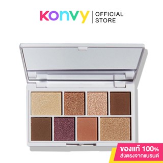 Makeup Revolution I Heart Revolution Mini Chocolate Palette 10.2g เมคอัพ รีโวลูชั่น มินิพาเลทอายแชโดว์ 8 เฉดสี.