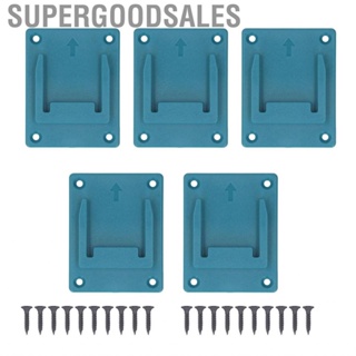 Supergoodsales 5 Set Tool Holder Dock Mount ABS Strong Stable 18V  Storage