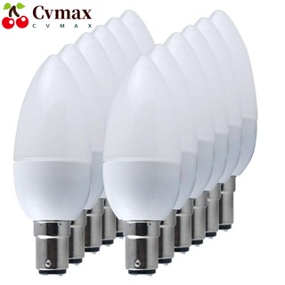 Cvmax หลอดไฟ LED 3W 5W E14 E27 6500k ประหยัดพลังงาน คุณภาพสูง สีขาว สําหรับตกแต่งบ้าน