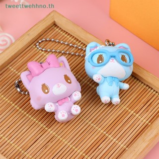 Tweettwehhno ของแท้ TAKARA TOMY MEWKLEDREAMY พวงกุญแจแคปซูลฟิกเกอร์ รูปการ์ตูนอนิเมะน่ารัก