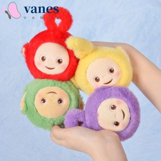 Vanes1 พวงกุญแจตุ๊กตา Teletubbies Kawaii Tinky Winky Laalaa สําหรับตกแต่ง