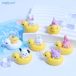 SANRIO Bdgf ใหม่ สติกเกอร์ จี้รูปการ์ตูนเป็ด ซานริโอ้ สําหรับตกแต่งตู้เย็น DIY 2 ชิ้น