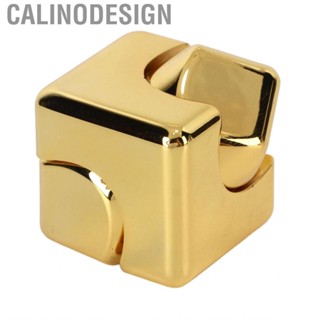 Calinodesign Metal Square Finger Gyroscope Cube Stress Relief Decompression HGF