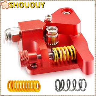 Shououy เครื่องอัดรีด เกียร์คู่ อลูมิเนียมอัลลอย สีแดง สําหรับเครื่องพิมพ์ mk8 CR-10S