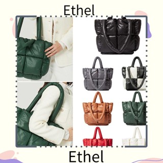 Ethel1 กระเป๋าช้อปปิ้ง กระเป๋าผ้าฝ้าย กระเป๋าโท้ท บุฟองน้ํา