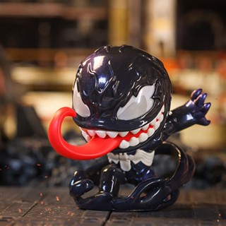 Authentic POPMART bubble Matt Marvel little spider and venom series hand-made blind box fashion toy gift