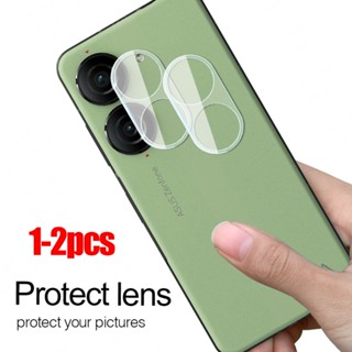 1-2Pcs 3D Clear Camera Screen Protector For Asus Zenfone 10 5G Zenfone10 Zen Fone 10z AI2302 Back Cover Lens Tempered Glass Case