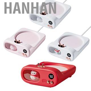 Hanhan Cute Cup Warmer Cartoon Smart Scheduled Temperature Control Heating  for Home Dormitory CN 110V‑220V