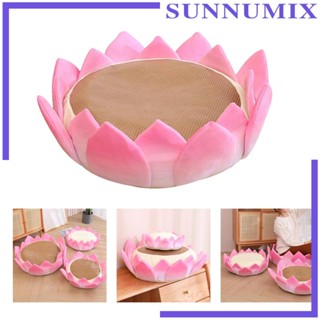 [Sunnimix] หมอนเบาะรองนั่ง รูปดอกบัว สะดวกสบาย สําหรับตกแต่งห้องนั่งเล่น เล่นโยคะกลางแจ้ง