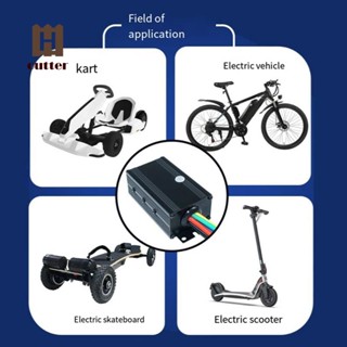 ตัวควบคุมความเร็ว 75100 FOC ไดรฟ์เดี่ยว ESC สําหรับสกูตเตอร์ไฟฟ้า E-Bike 4-16S 50A 75V