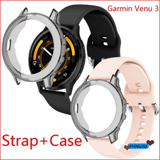 เคสซิลิโคน ป้องกันรอยหน้าจอ สําหรับ Garmin Venu 3 Venu3