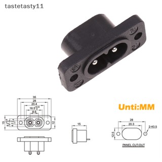 Ta C8 ซ็อกเก็ตปลั๊กไฟฟ้า ตัวผู้ ตัวเมีย 35 มม.*15 มม. AC 2.5A 250v 8 รูป TH