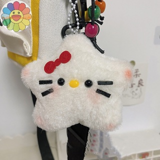 Power Kawaii พวงกุญแจ จี้ตุ๊กตาอนิเมะ Hello Kitty Diy อุปกรณ์เสริม สําหรับกระเป๋าเป้สะพายหลัง