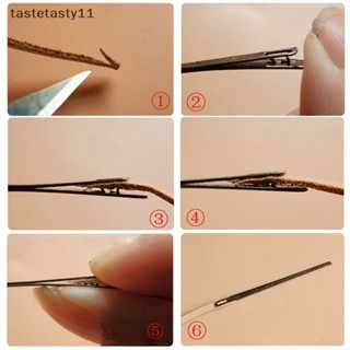 Ta เข็มถักหนัง แบบสองรู DIY 1 ชิ้น TH