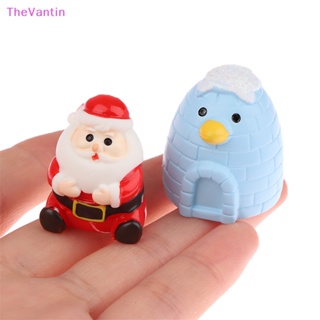 Thevantin ตุ๊กตาซานตาคลอส คริสต์มาส ขนาดเล็ก สําหรับตกแต่งบ้านตุ๊กตา