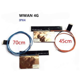 ชุดเสาอากาศแล็ปท็อป WLAN WWAN แบบเปลี่ยน สําหรับ Lenovo ThinkPad P53 T480 X280 X395 L850-GL 4G 01YR494 01YR495