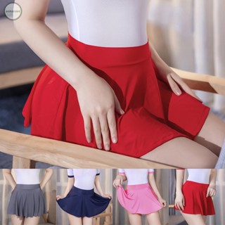 GORGEOUS~Womens Sexy Short Skirts Micro Mini Short Dress Nylon Sheer Ballet Dance Skirt