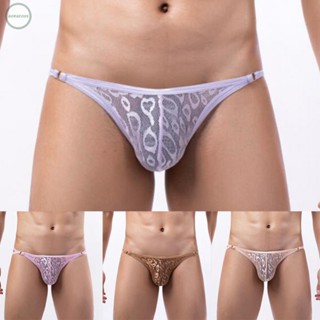 GORGEOUS~Underwear See Through Soft Swimwear Transparent U Convex Underpants Briefs