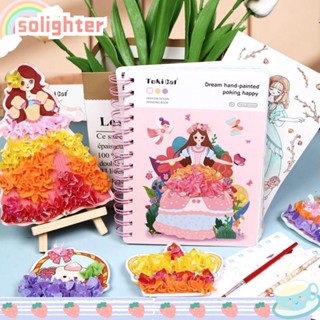 Solighter จิ๊กซอว์ปริศนา รูป Poke Art DIY ของเล่นเสริมการเรียนรู้ สําหรับเด็ก