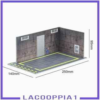 [Lacooppia1] โมเดลรถยนต์ Diorama Parking Scenery 1/24 DIY สําหรับคนรักโมเดล