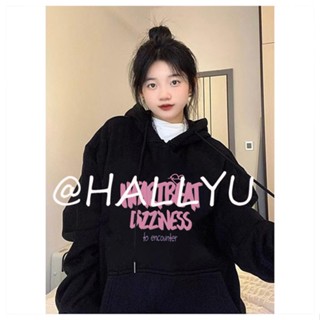 HALLYU เสื้อกันหนาว เสื้อแขนยาว เสื้อฮู้ด Popular ง่ายๆ casual ดูสวยงาม WWY23909QR36Z230909