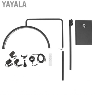 Yayala Beauty Floor Lamp  Telescopic 100‑240V Tattoo 22 Inch Half Moon for Dental Clinics