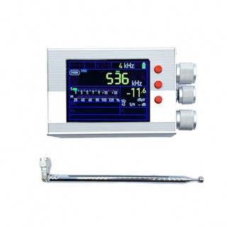 ตัวรับสัญญาณ 144Khz-27000Khz 35*69*100 มม. 65Mhz-108Mhz กรอบอลูมิเนียมอัลลอยด์