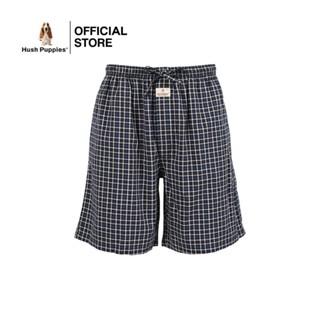 Hush Puppies กางเกงขาสั้นผู้ชาย รุ่น SLEEPWEAR HU H3W3011 ทรง BOXER - สีกรมท่า