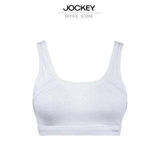 JOCKEY FOR HER SPROT BRA ชุดชั้นในผู้หญิง รุ่น KH BRR1580601 สีขาว บรา เสื้อใน ชุดชั้นในหญิง