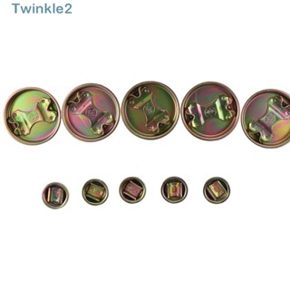 Twinkle ฝาเหล็ก 2 นิ้ว และ 3/4 นิ้ว 55 แกลลอน 10 ชิ้น