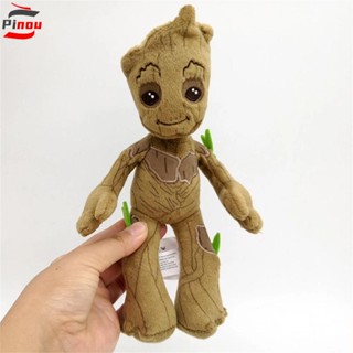 Pinou ตุ๊กตาฟิกเกอร์ Groot 22 ซม. ของเล่น ของขวัญ สําหรับเด็ก