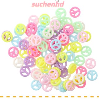 Suchenhd ลูกปัดอะคริลิค 16 มม. สีแคนดี้ สําหรับทําเครื่องประดับ DIY 200 ชิ้น