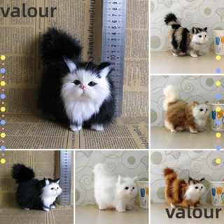 Valour ของเล่นตุ๊กตาแมว ขนาดเล็ก ของขวัญ สําหรับประดับตกแต่ง