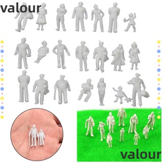 Valour โมเดลฟิกเกอร์คน สเกล 1:25 30 สีขาว หลายแบบ DIY 10 ชิ้น