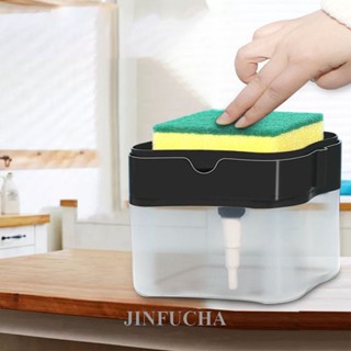 Jinfucha Houseeker เครื่องจ่ายสบู่เหลว พร้อมฟองน้ํา แบบกดแมนนวล