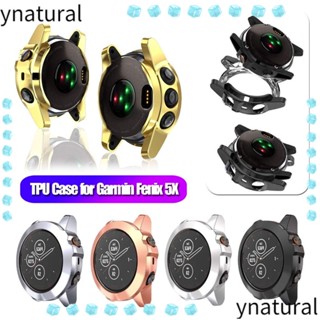 Ynatural เคสนาฬิกาข้อมืออัจฉริยะ แบบนิ่ม กันกระแทก สําหรับ Fenix 5X